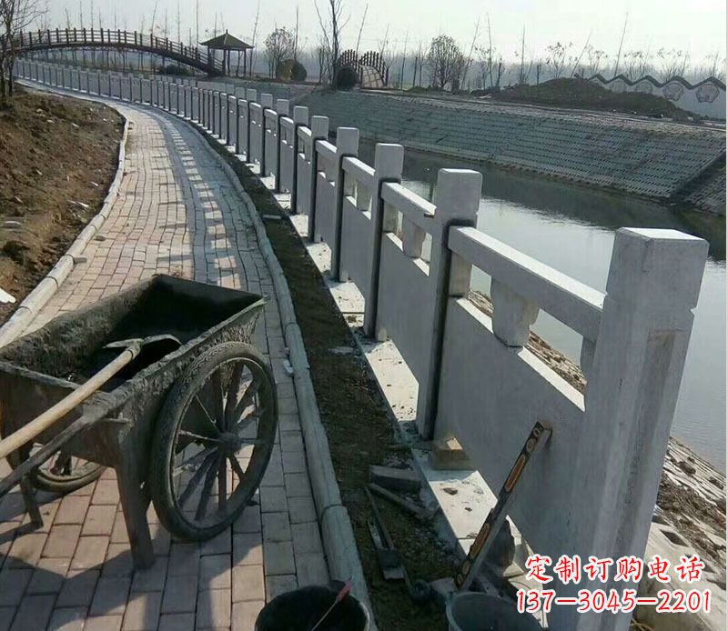 太原精美大理石栏杆石雕