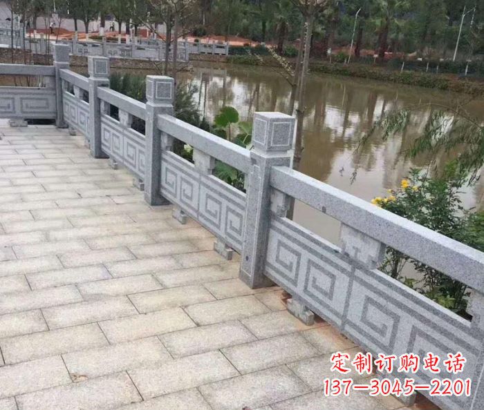 太原中领雕塑护城河建筑石雕栏板