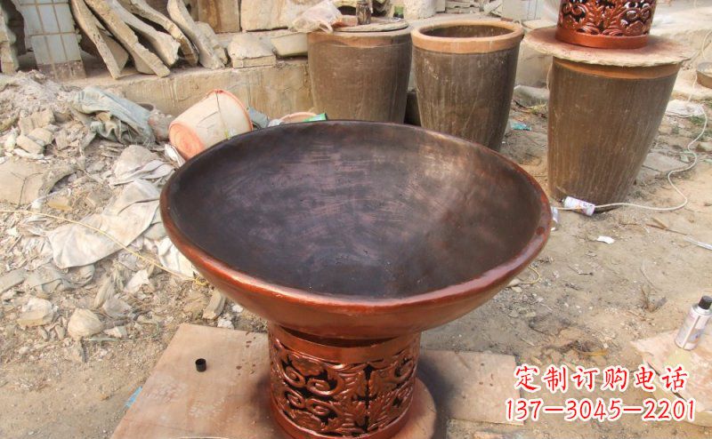 太原铜雕花盆,为景观打造精致无瑕