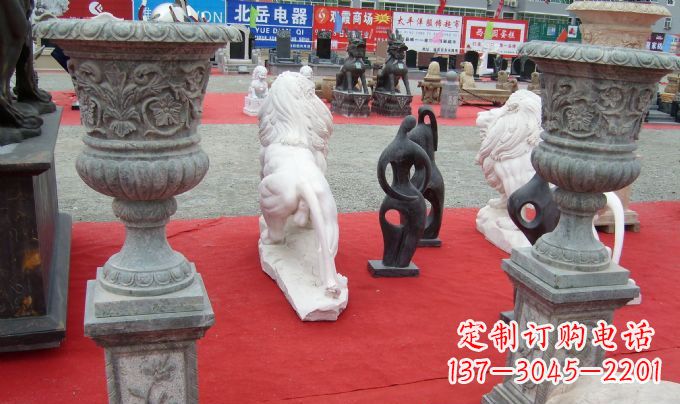 太原中领雕塑|花盆雕塑带来极致视觉体验
