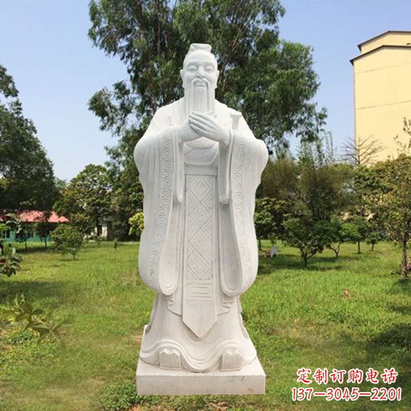 太原精雕细作,欣赏华师孔子雕塑