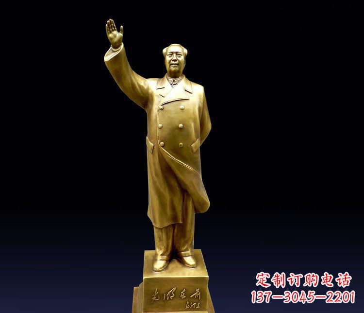 太原挥手的主席-显示一种无与伦比的尊贵