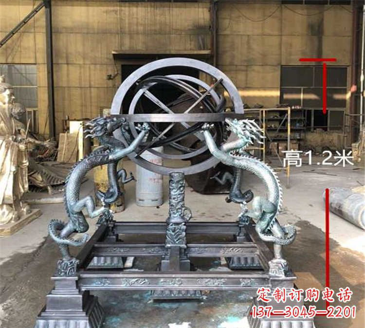 太原浑天仪古代仪器校园景观雕塑