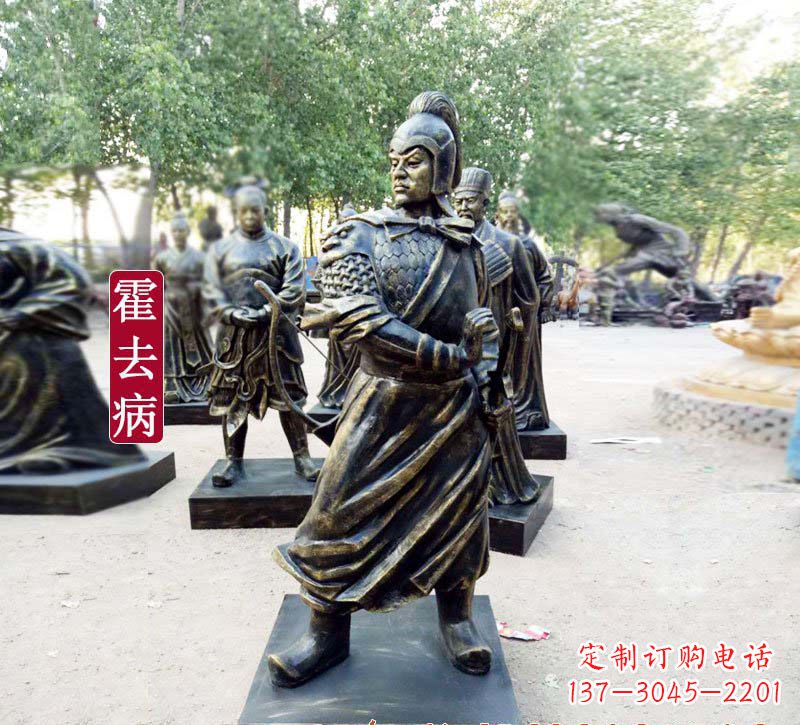 太原纪念级霍去病铜雕,传承不凡的文化记忆