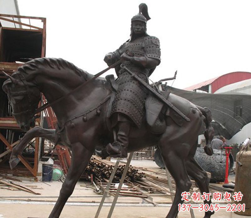 太原将军骑马铜雕,聚焦古典品质