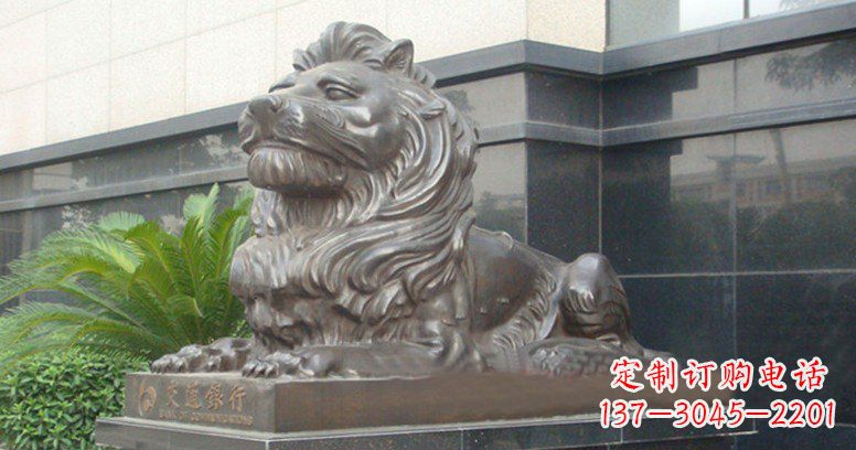 太原中领雕塑-雕刻狮子铜雕定制