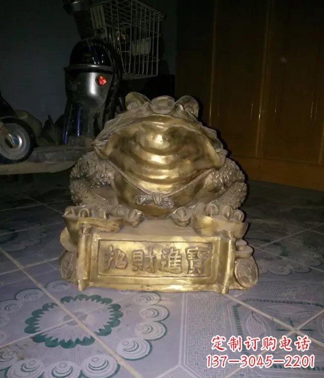 太原精致细腻的动物铜雕塑