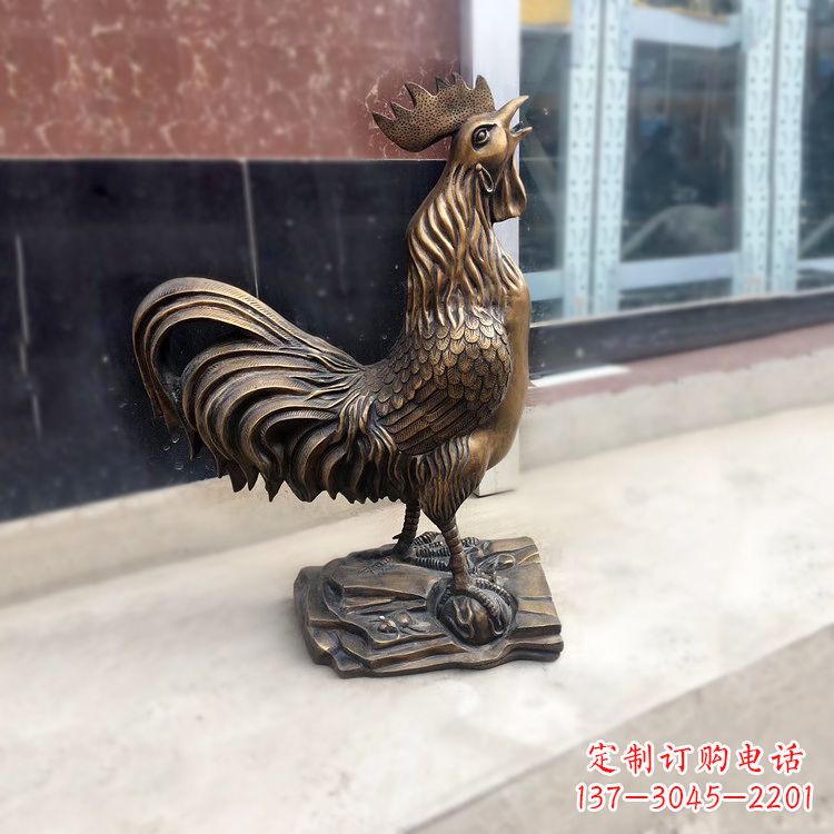 太原中领雕塑出品的精美纯铜动物雕塑,是一款具…