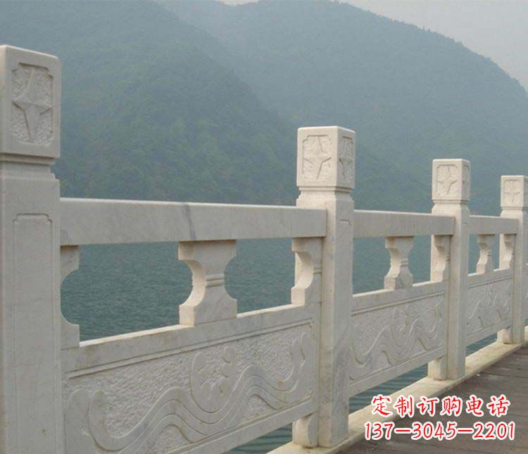 太原中领雕塑:景区大理石栏板石雕