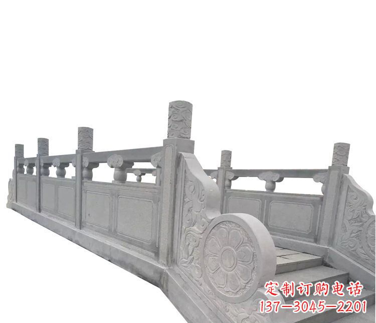 太原中领雕塑精美的大理石栏板石雕