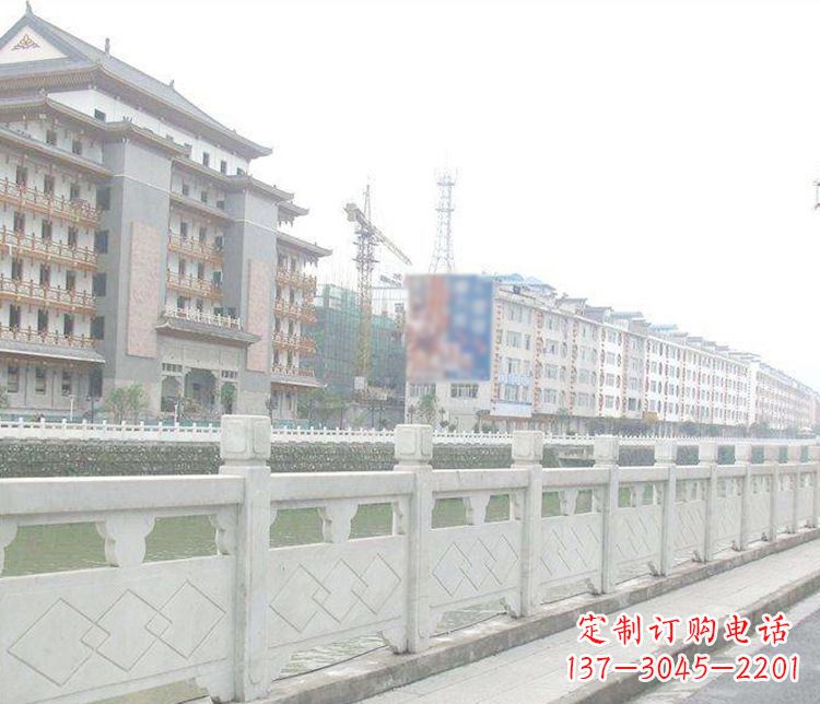 太原流光溢彩的大理石栏板石雕