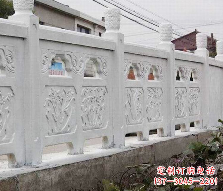 太原优雅大理石栏板雕塑