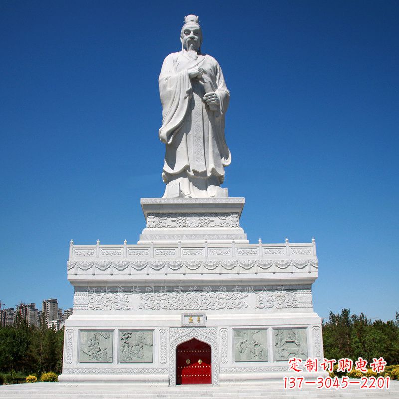 太原礼赞中国古代思想家孟子,领雕塑迎来高雅雕塑定制!