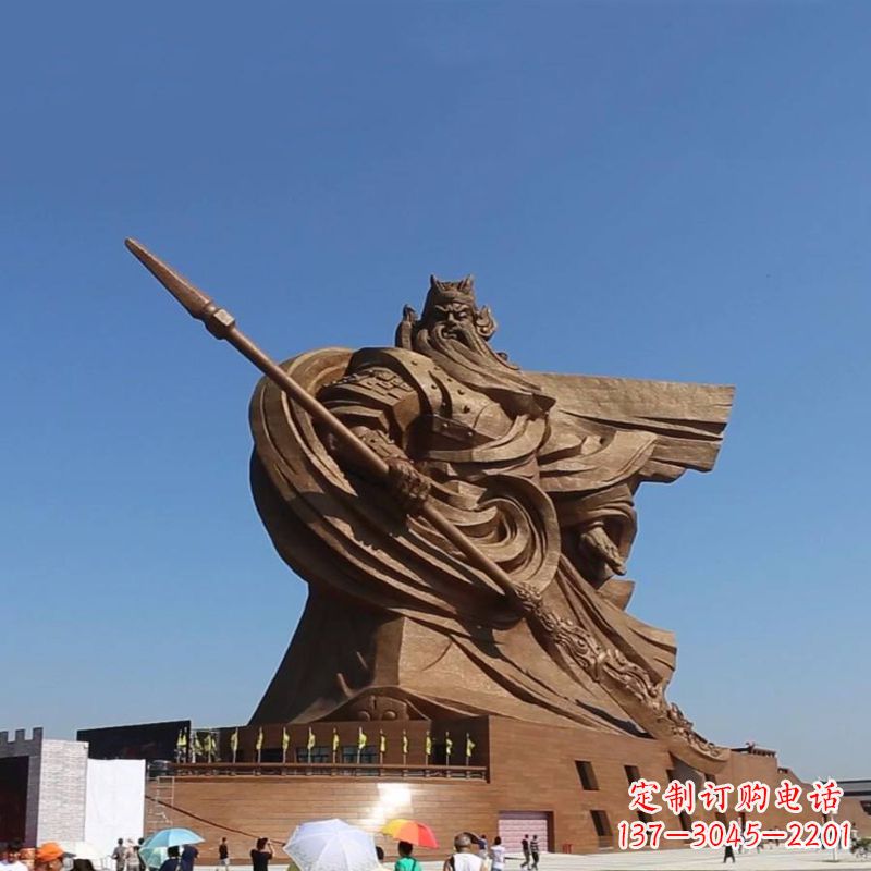 太原精美大型历史名人关公铜雕