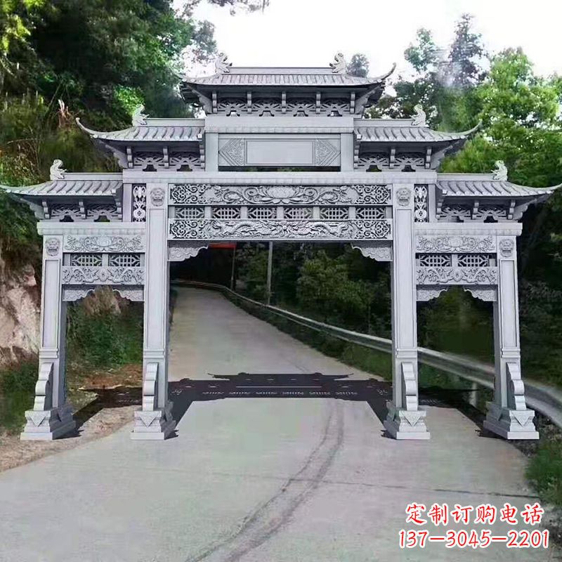 太原专业定制石牌坊雕塑