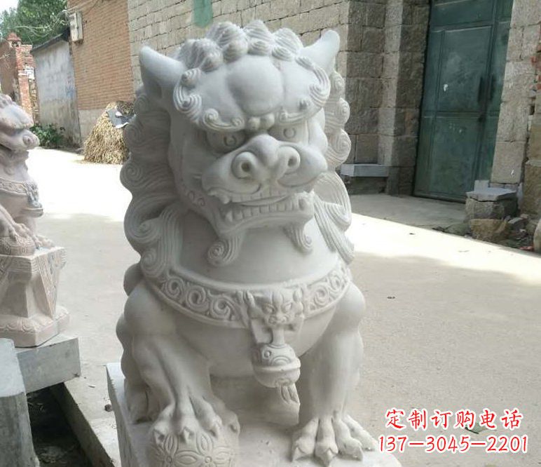 太原南方石雕龙狮子——浓烈的中国风雕塑
