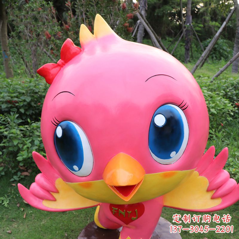 太原中领雕塑精致玻璃鸽子雕塑