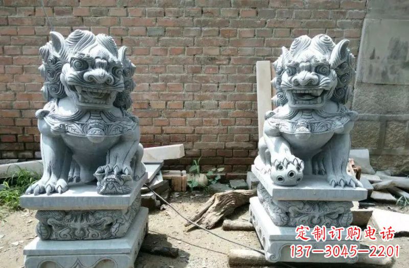 太原中领雕塑狮子雕塑，让您的空间格外有神韵