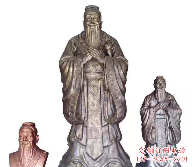 太原中领雕塑推出的精美古典孔子雕塑,是一款集…