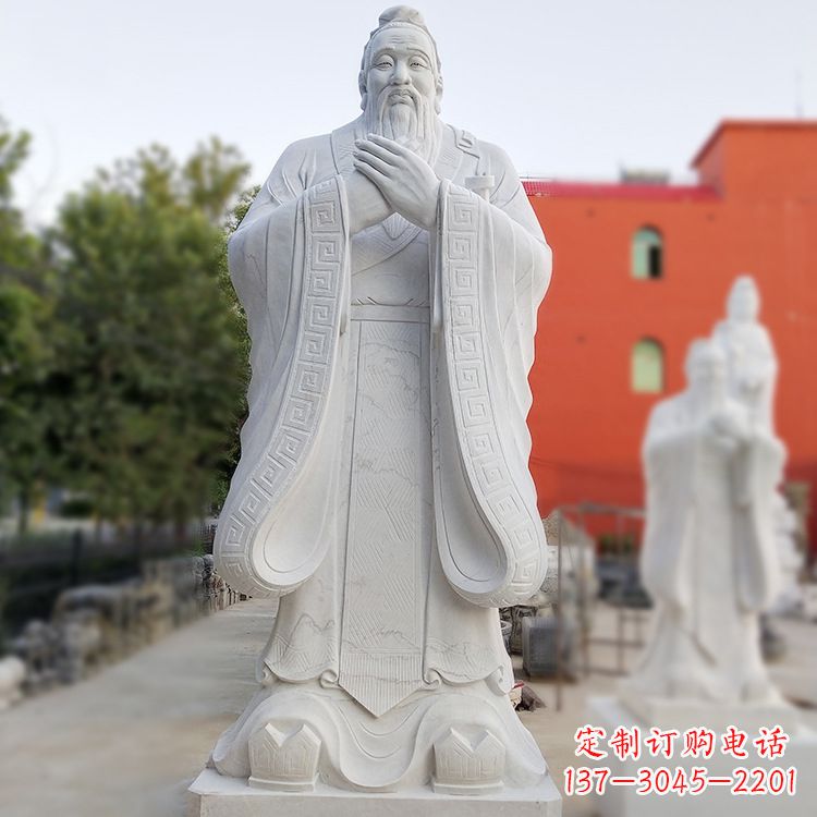 太原中领雕塑精心打造的精美孔子雕塑,为您打造…