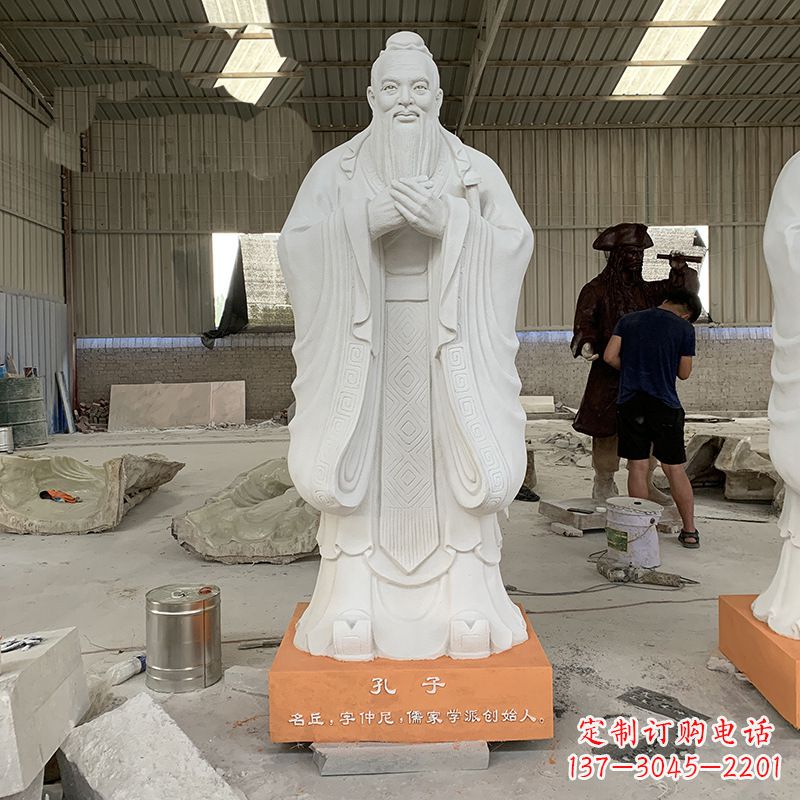 太原孔子石雕,传承智慧与文化