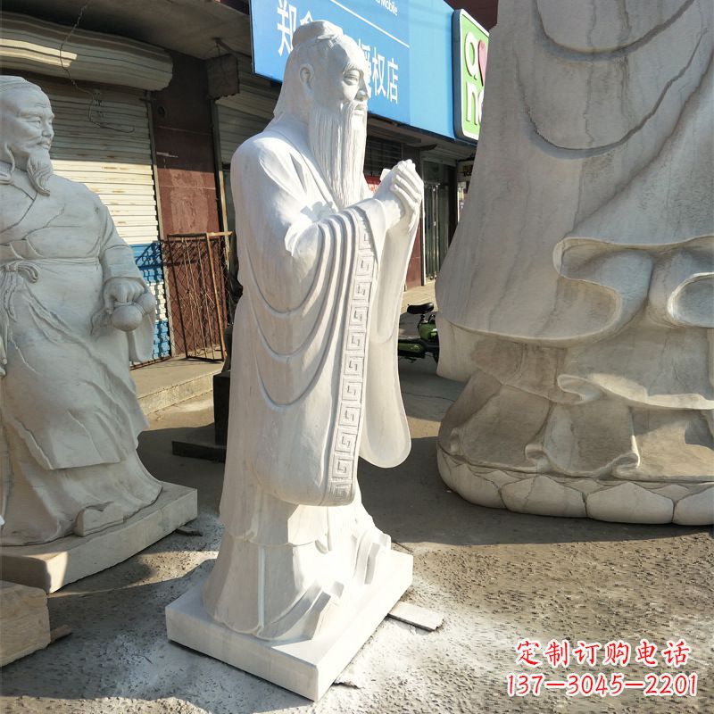 太原中领雕塑|传承传统,唯美的孔子雕塑