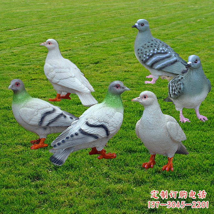 太原兰州和平鸽雕塑