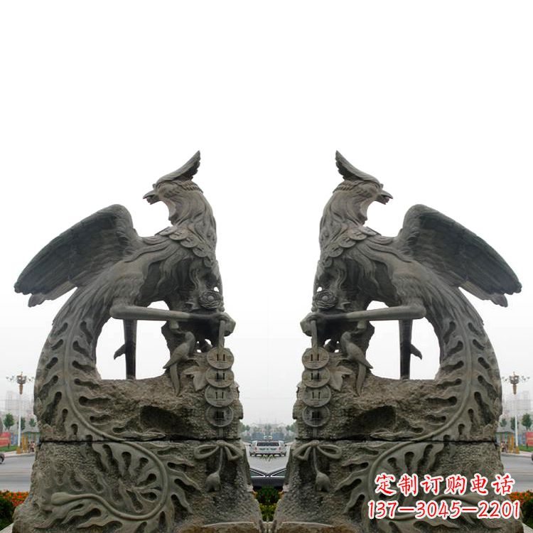 太原中领雕塑凤凰雕塑,神秘的艺术品