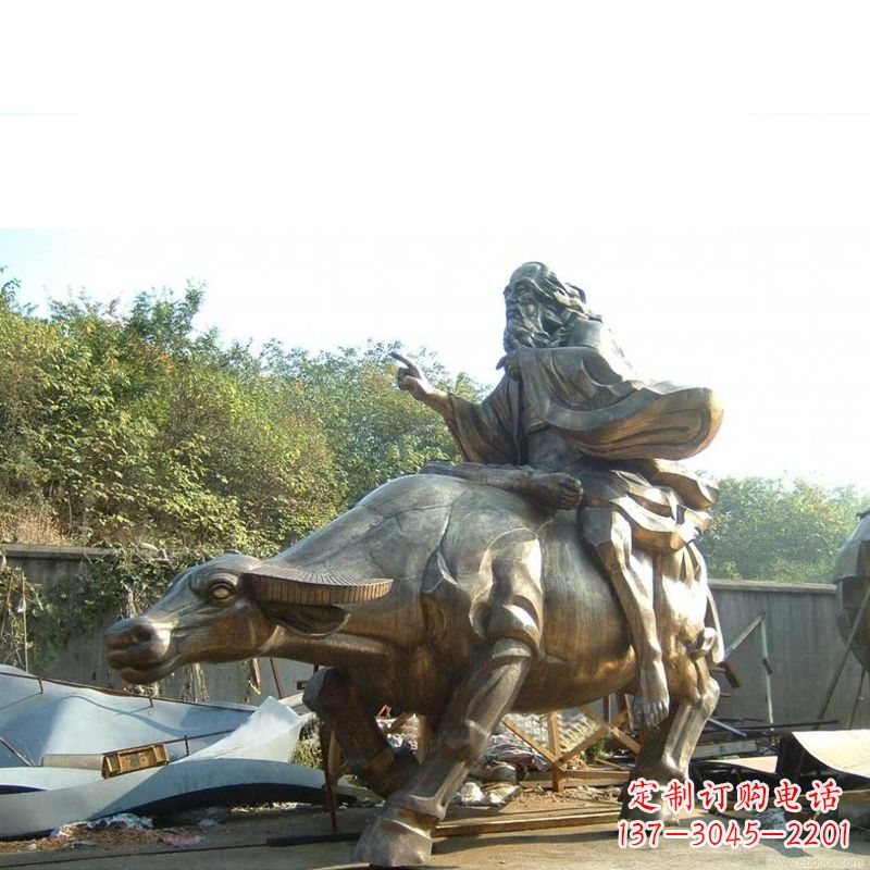 太原绽放老子雕像的传统文化魅力