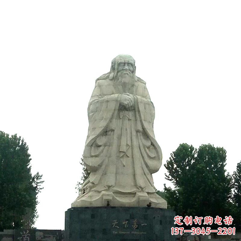 太原老子岩雕像是由中领雕塑定制厂家打造的一件…