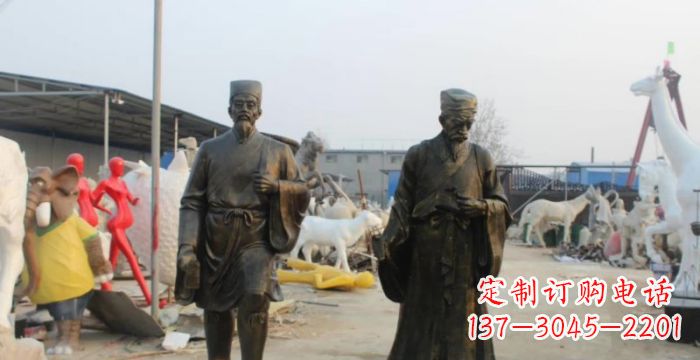 太原复兴古艺,海归精品—李时珍铜雕
