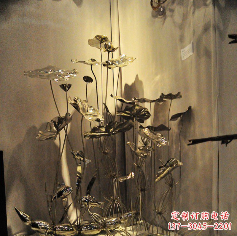 太原莲花雕塑-造型优雅,精致美观