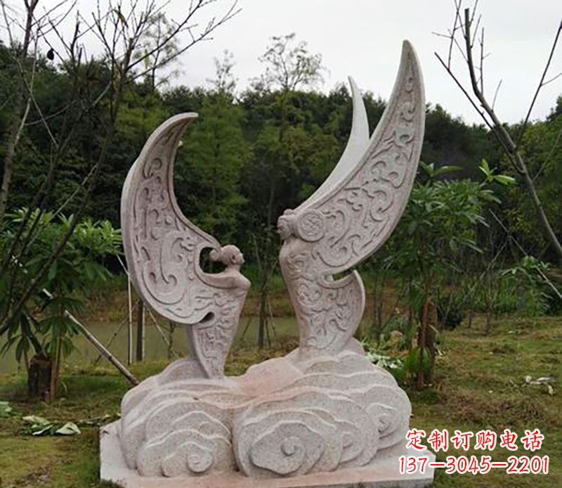 太原梁山伯与祝英台石雕,传承爱情与浪漫