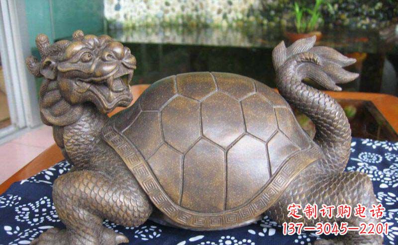 太原龙龟古代神兽铜雕