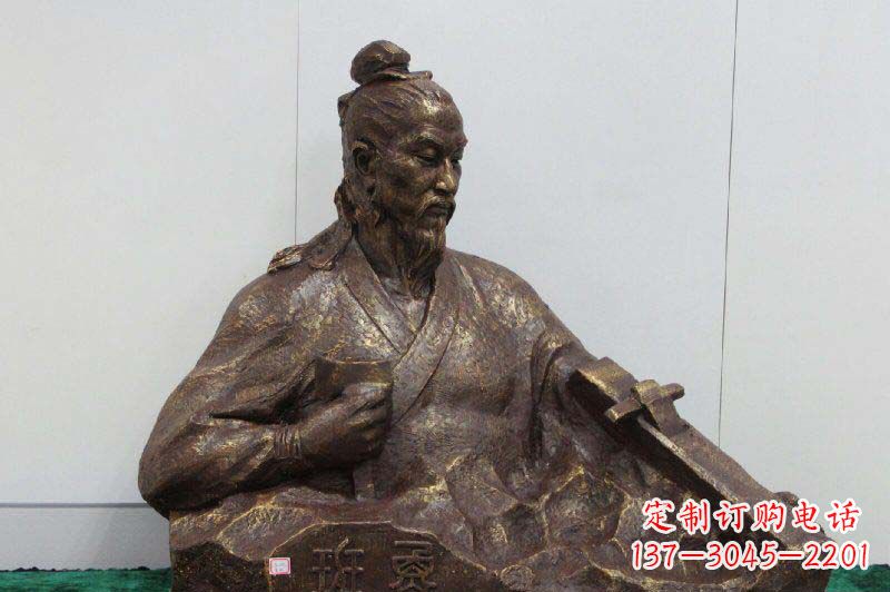 太原鲁班雕塑,古代名人铜雕定制