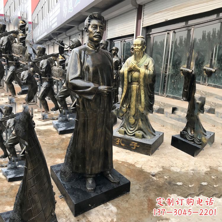 太原打造经典鲁迅雕塑,传承文化精神