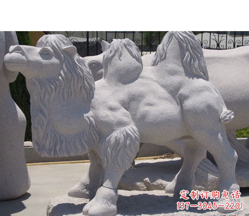 太原艺术珍品—骆驼石雕