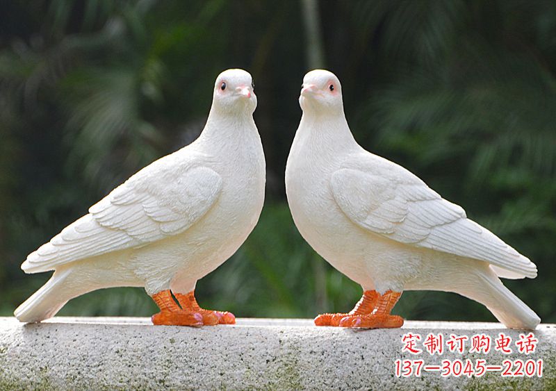 太原华丽和平鸽雕塑,缔造美好新世界