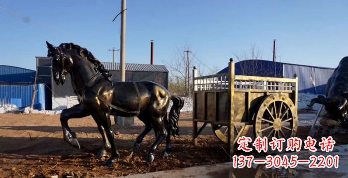 太原华丽复古,名车贵族,精美马车雕塑