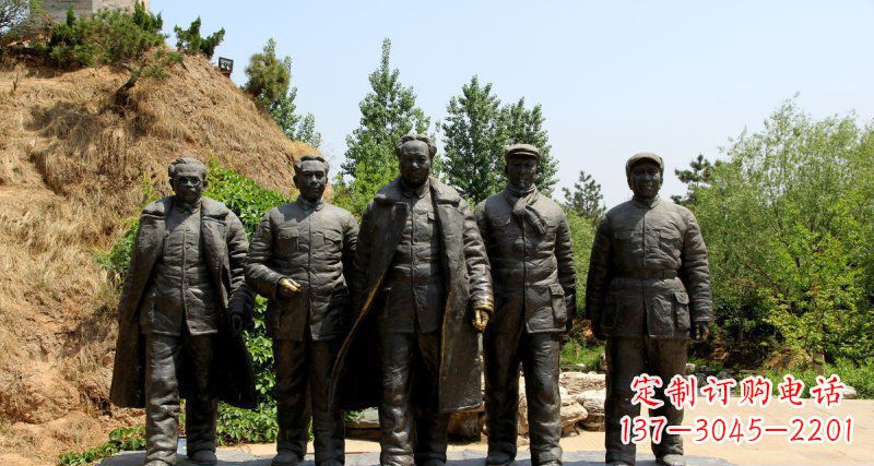 太原毛主席人物铜雕