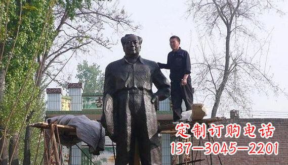 太原毛主席伟人主席铜雕