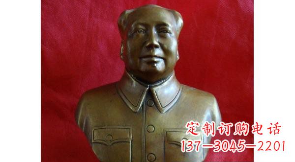 太原毛主席伟人胸像铜雕