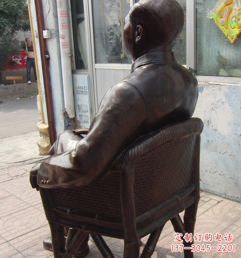 太原伟大领袖铜雕塑,缅怀毛主席伟大的一生