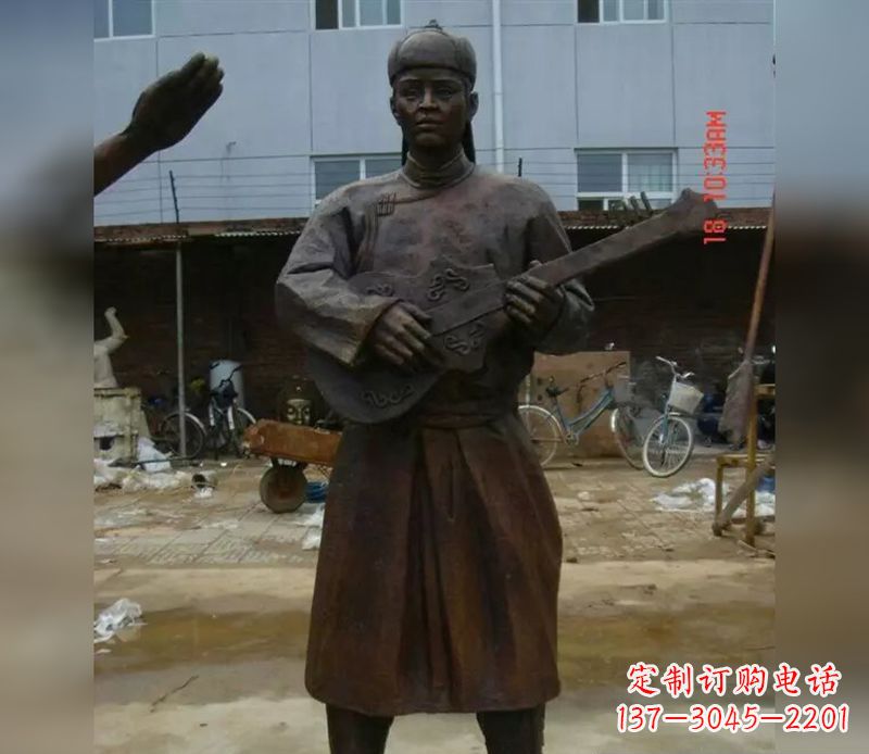 太原传承蒙古族传统,让男人雕塑回到公园