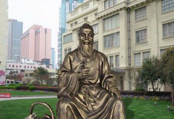 太原精美古典——华佗古代名人铜雕