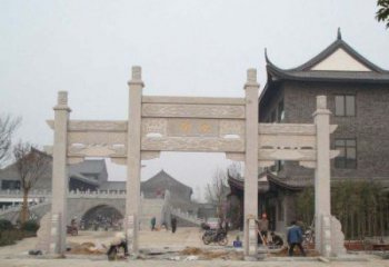 太原石雕牌楼，让您的城市充满活力！