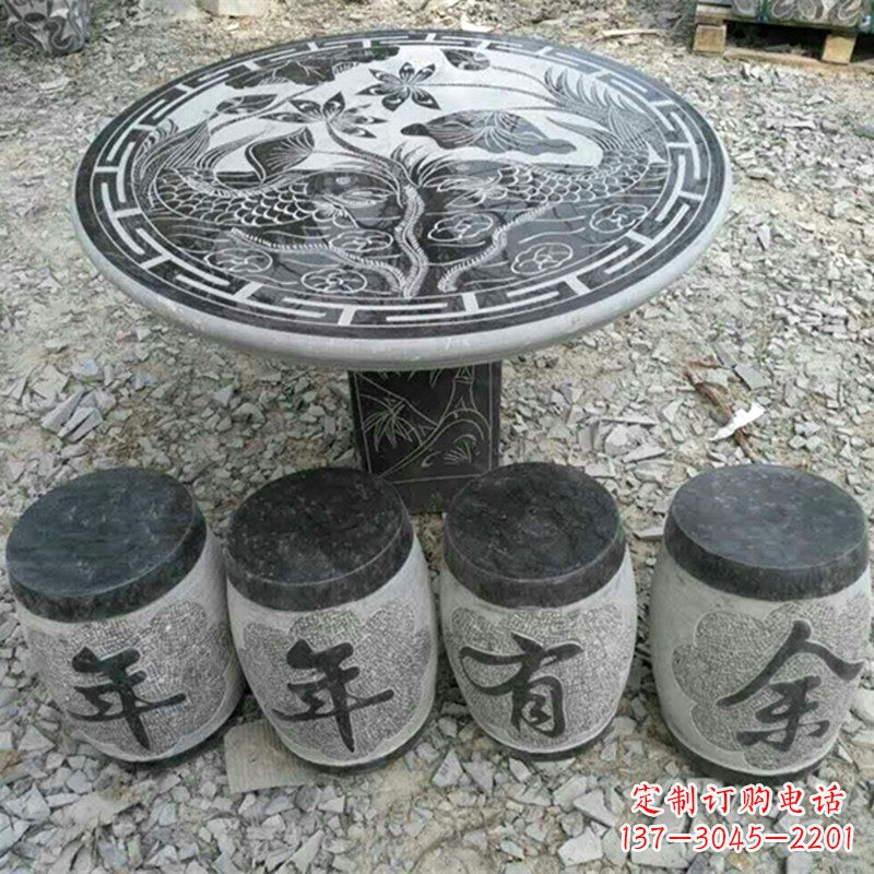 太原仿古石桌凳,雕刻雅致的完美