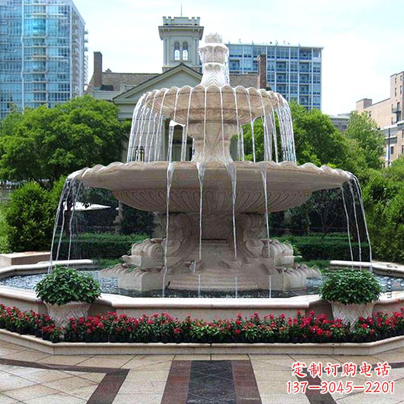 太原优质喷泉石雕,造就美好风水