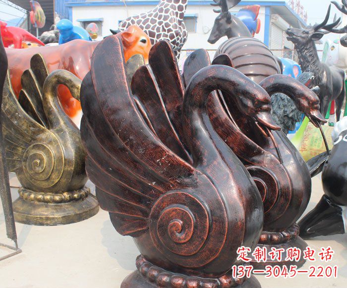 太原以无与伦比的艺术品呈现——中领雕塑天鹅雕塑