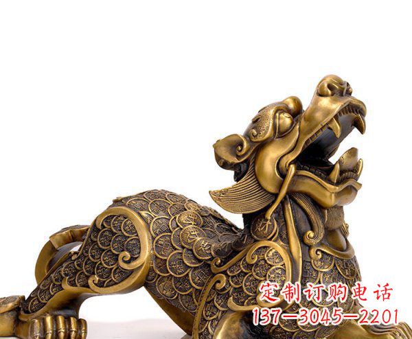 太原精美铜质貔貅神兽雕塑